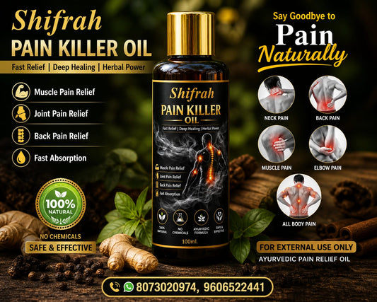 Fast Acting Smoke Oil- Modern Pain Relief Oil