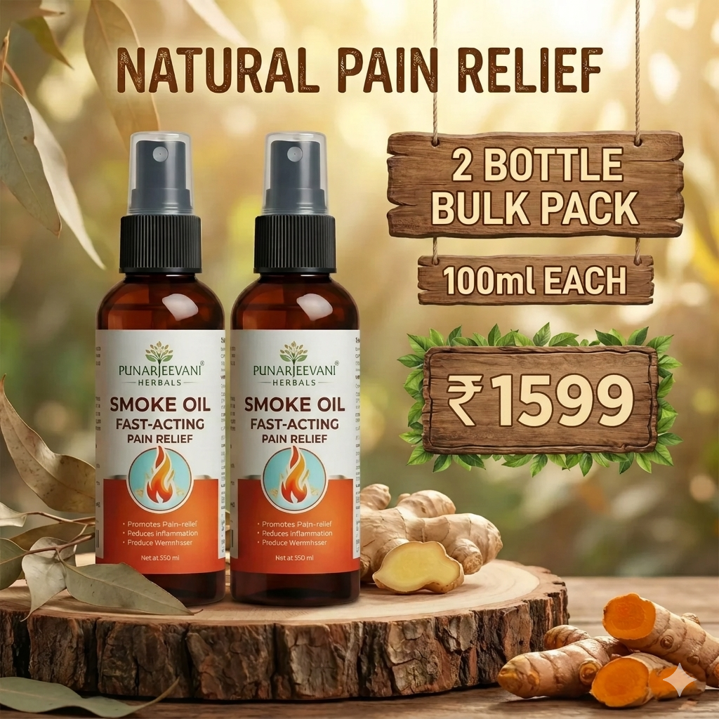 Fast Acting Smoke Oil- Modern Pain Relief Oil