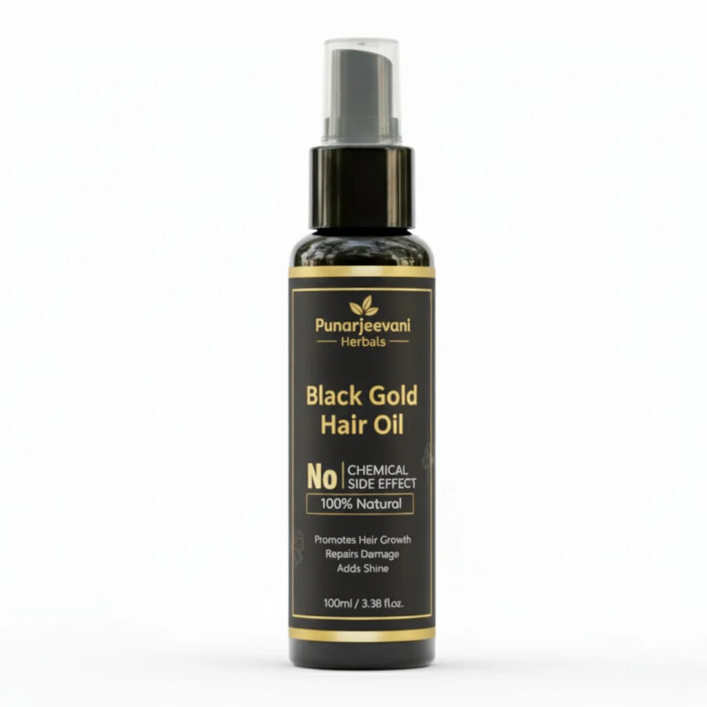 Black Gold Hair Oil-100% Effective Hair Oil