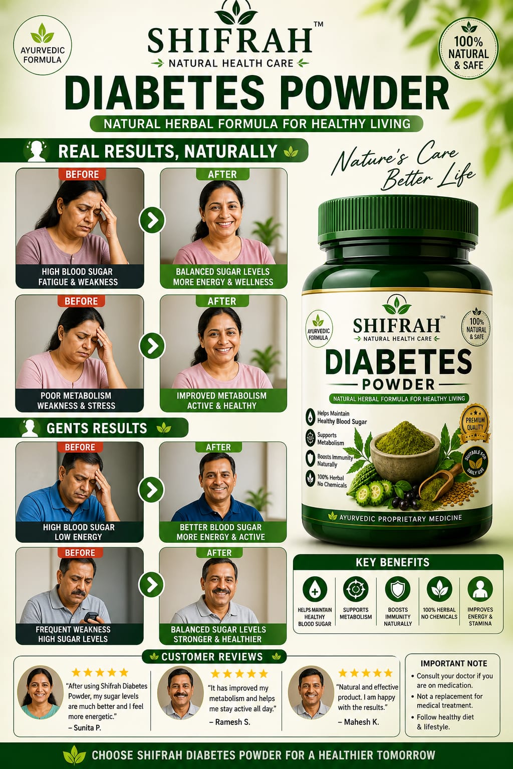 Shifrah Diabetes powdew
